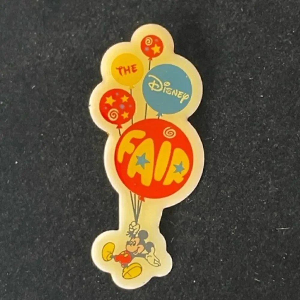 Disney Pin - The Disney Fair - Mickey Mouse Balloons Excellent condition 2.1" ta